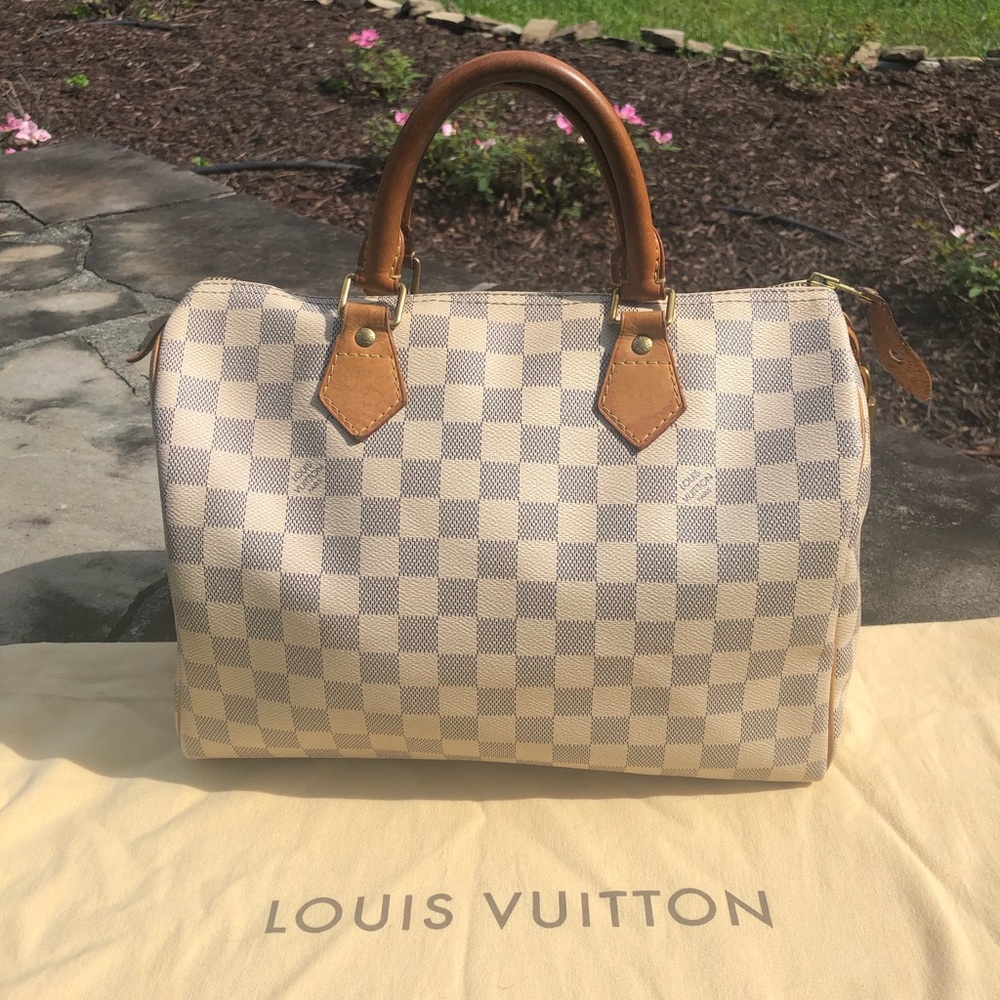 😍SOLD😍💯LV speedy Azur 30
